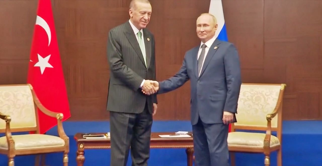 Putin con el presidente turco, Erdogán | Alexander Zemlianichenko/AP