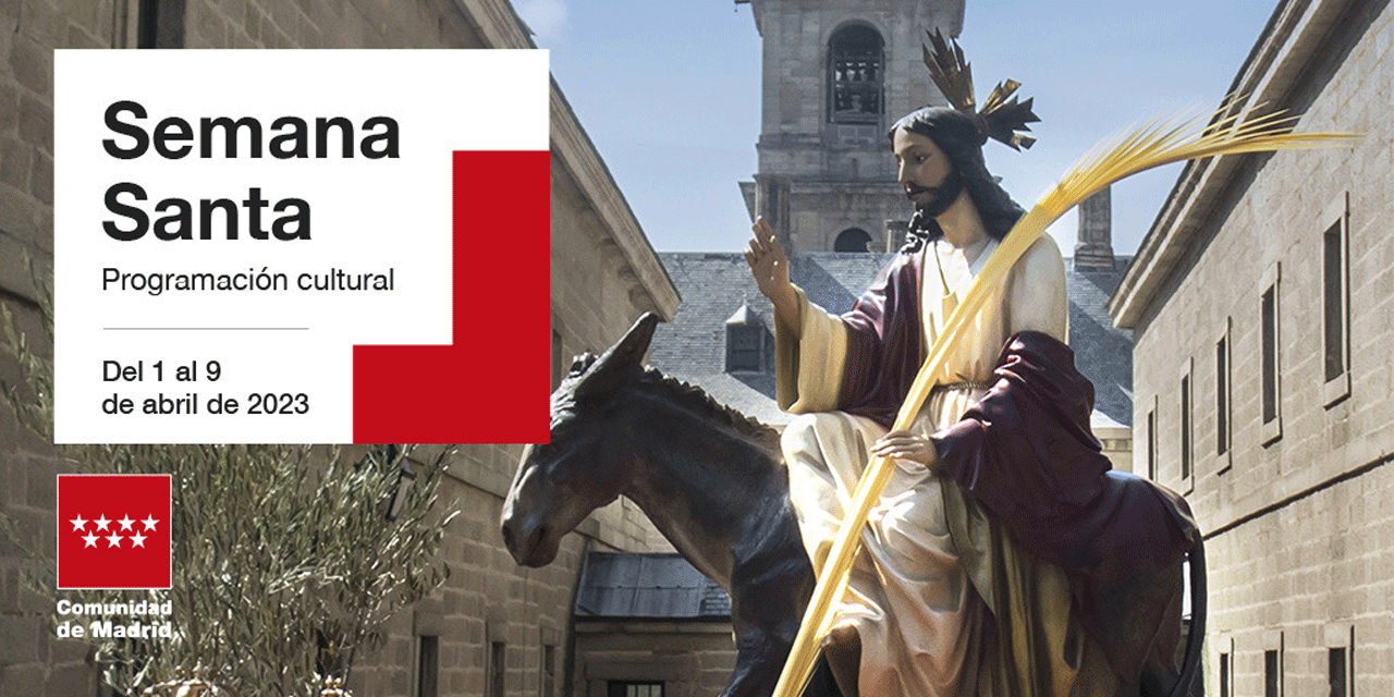Cartel anunciador de la Semana Santa en Madrid