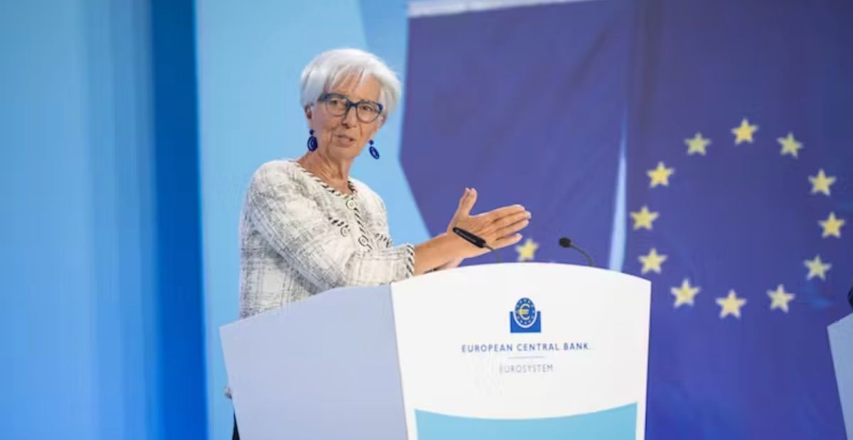 La presidenta del Banco Central Europeo Christine Lagarde durante una rueda de prensa el 15 de junio de 2023. Claudio de Angelis / BCE, CC BY-NC-ND