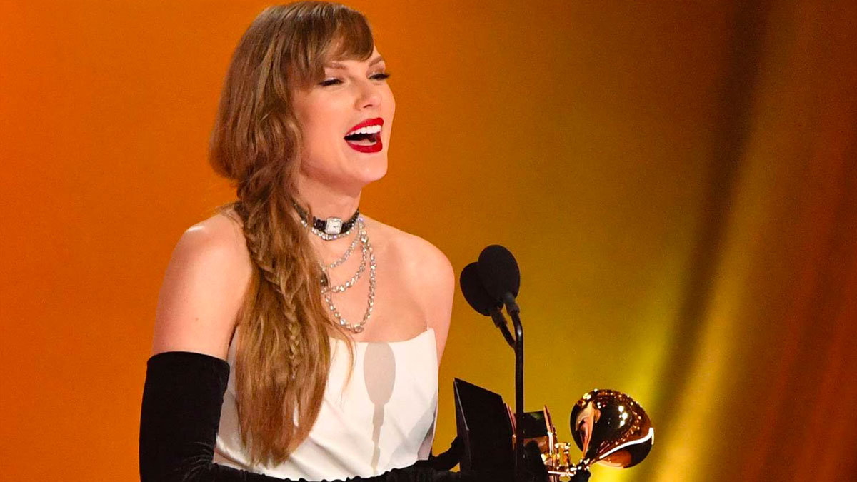 Taylor Swift se convierte en la ganadora indiscutible de la noche de los Grammy 2024