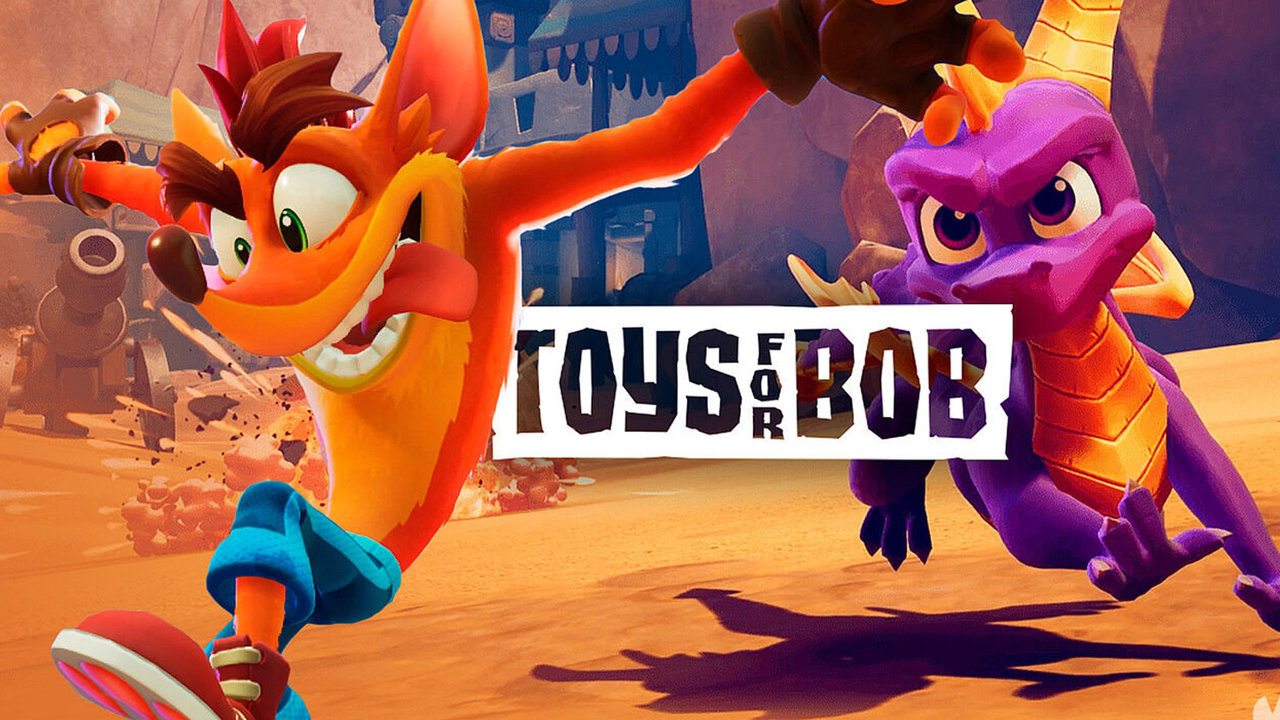 Toys For Bob es la desarrolladora de videojuegos famosos como Crash Bandicoot y la serie de Spyro
