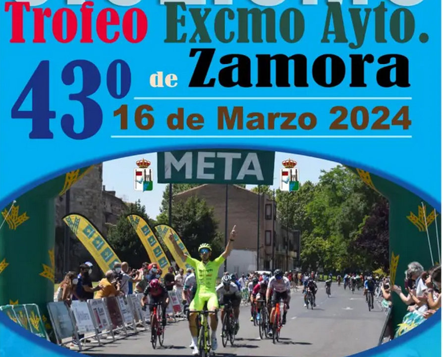 Cartel del Trofeo de Ciclismo del Ayuntamiento de Zamora