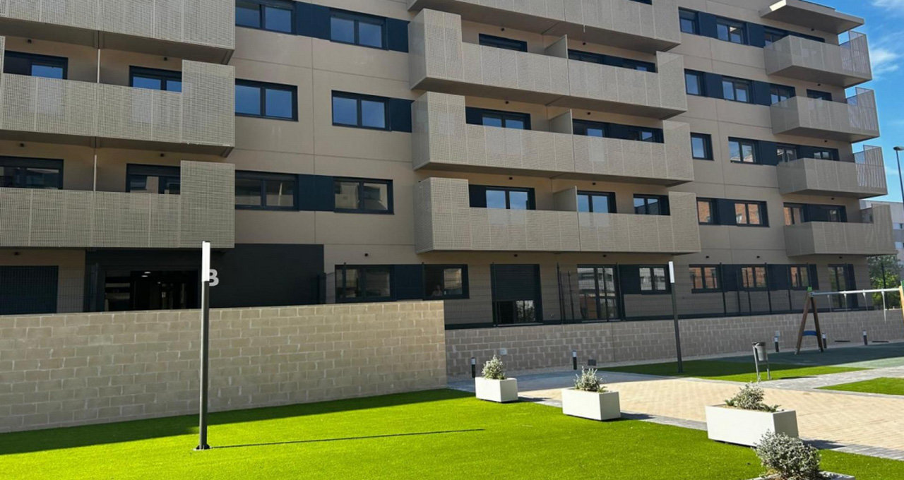 Imagen de las viviendas del Plan Vive entregadas en Alcorcón. Comunidad de Madrid