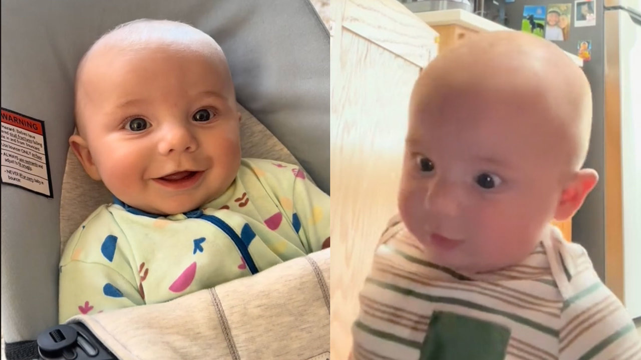 Este gracioso bebé de Estados Unidos se ha convertido de los más vistos en Tiktok