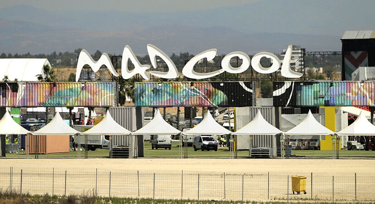 Imagen del Festival Mad Cool en su anterior emplazamiento en Valdebebas