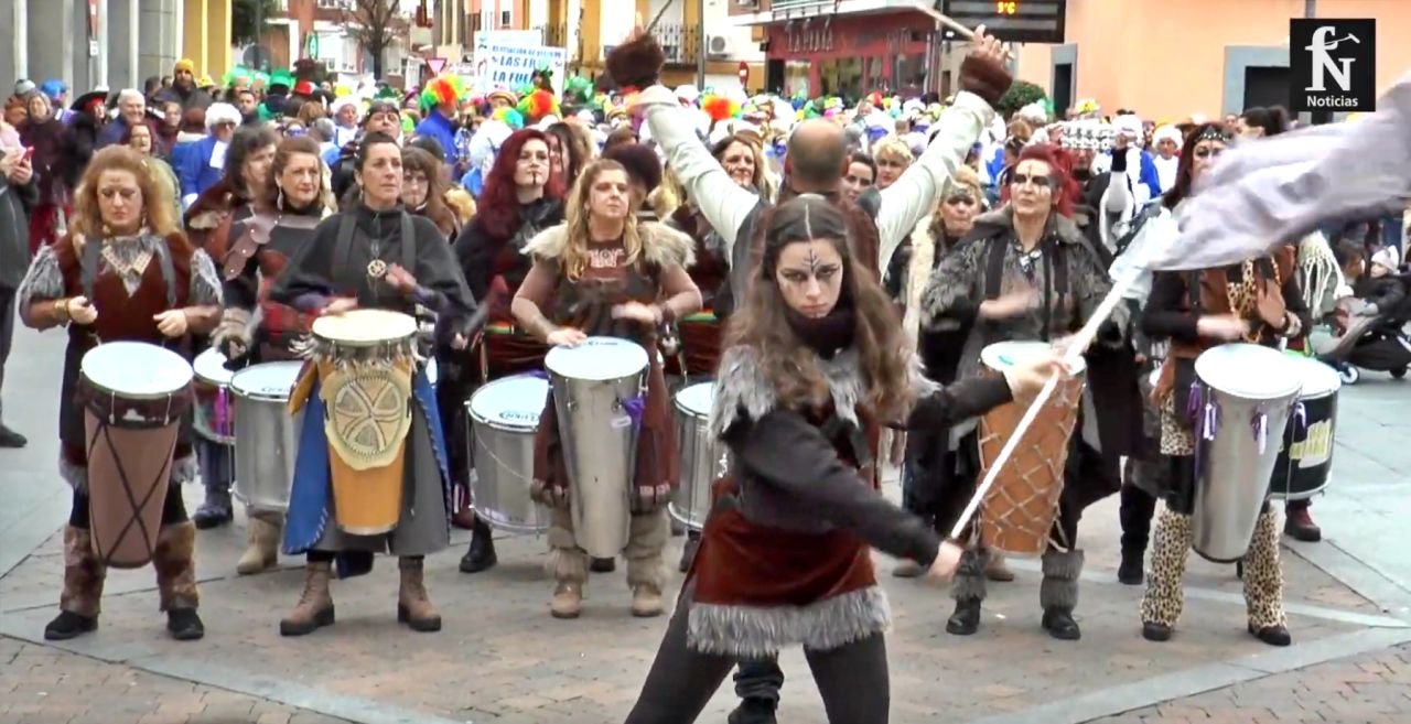 Desfile del Carnaval 2024 en Fuenlabrada