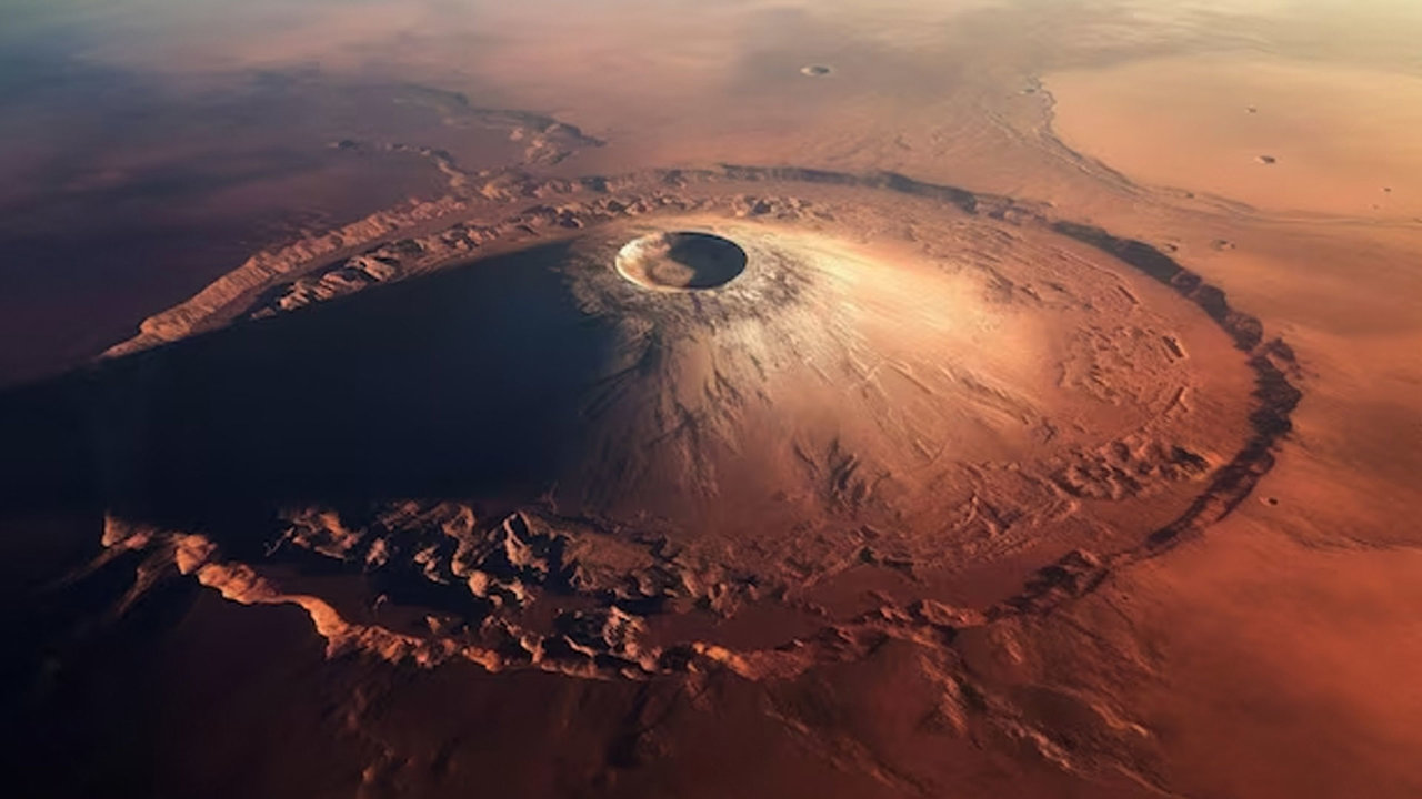 Descubren en Marte un nuevo volcán de más de 8.000 metros de altura