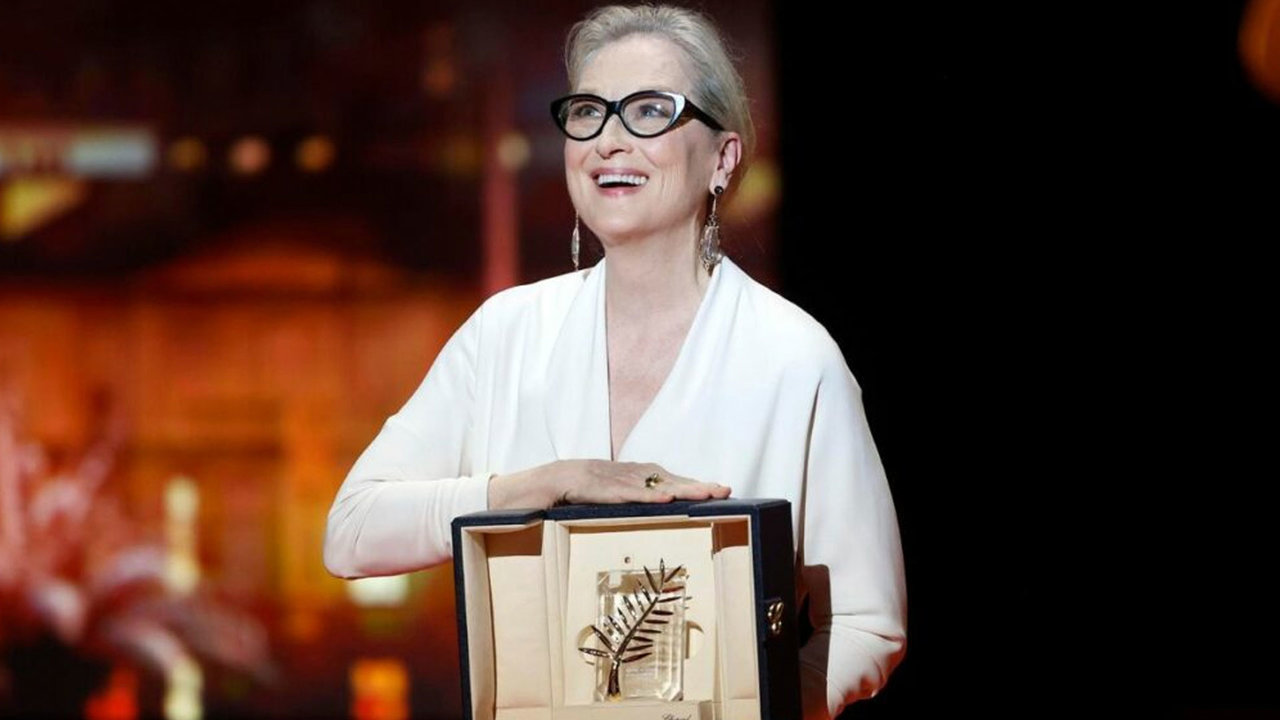 Meryl Streep recibe la Palma de Oro de Honor en Cannes