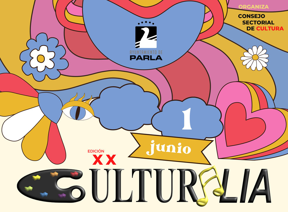 Cartel de la XX edición de Culturalia en Parla