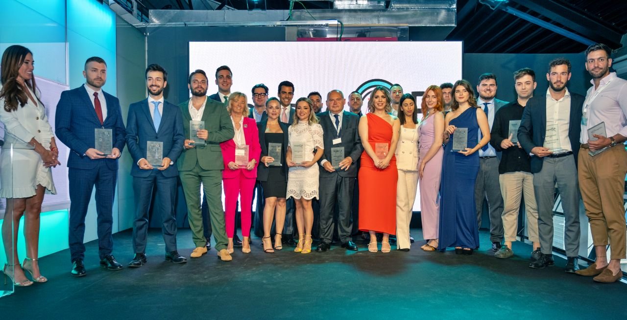 Premiados en la I Edición de los Premios Abogador, celebrada en el Wizink Center de Madrid