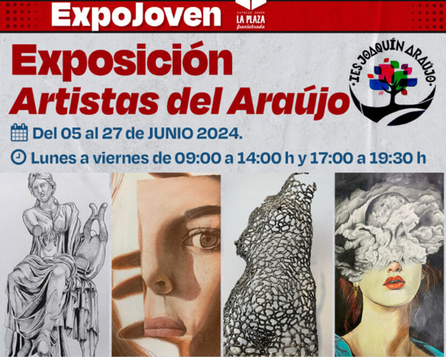 Cartel de la Exposición 'Artistas del Araújo'