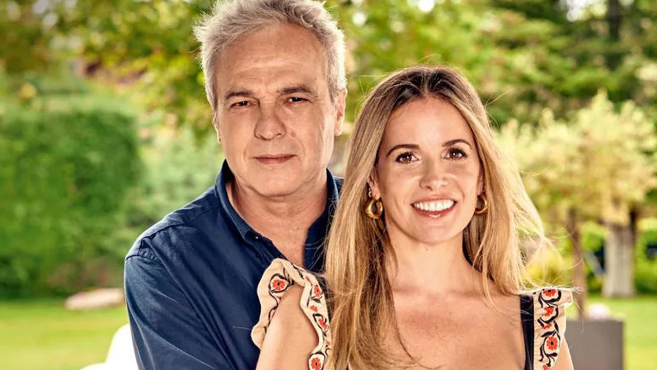 David Summers y su novia Christine se casan por lo civil