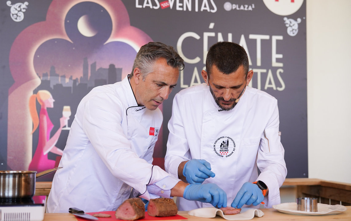 Momento de la presentación de la 5ª edición de 'Cénate Las Ventas'