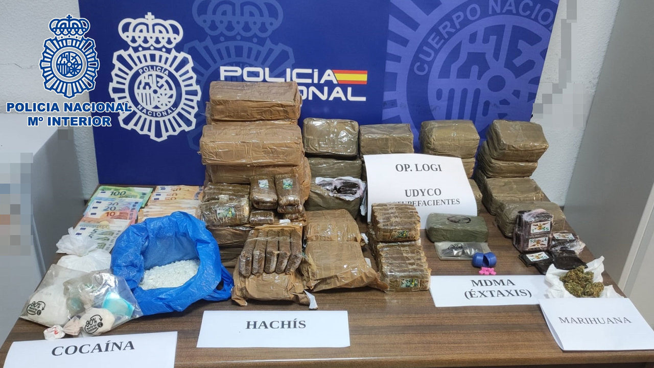 La Policía Nacional y la Guardia Civil han detenido a un grupo criminal que traficaba con droga