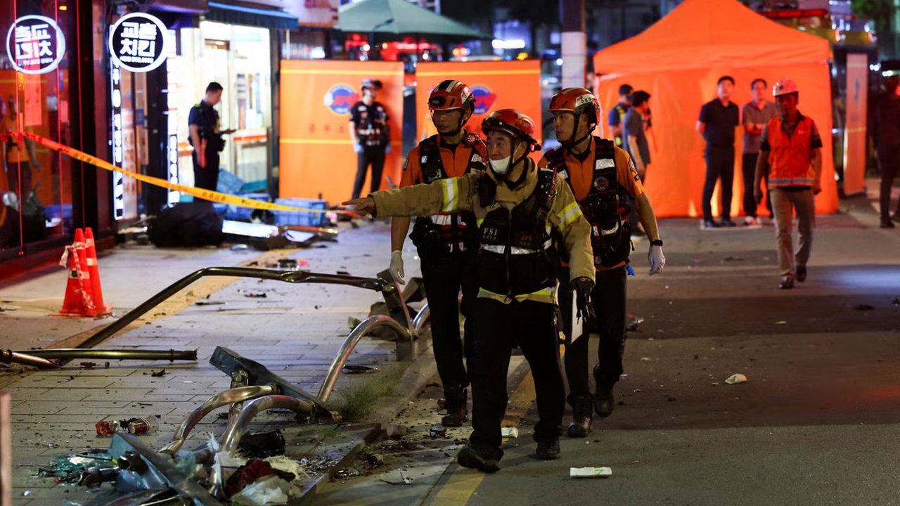 Grave accidente de tráfico en Corea del Sur con 9 muertos