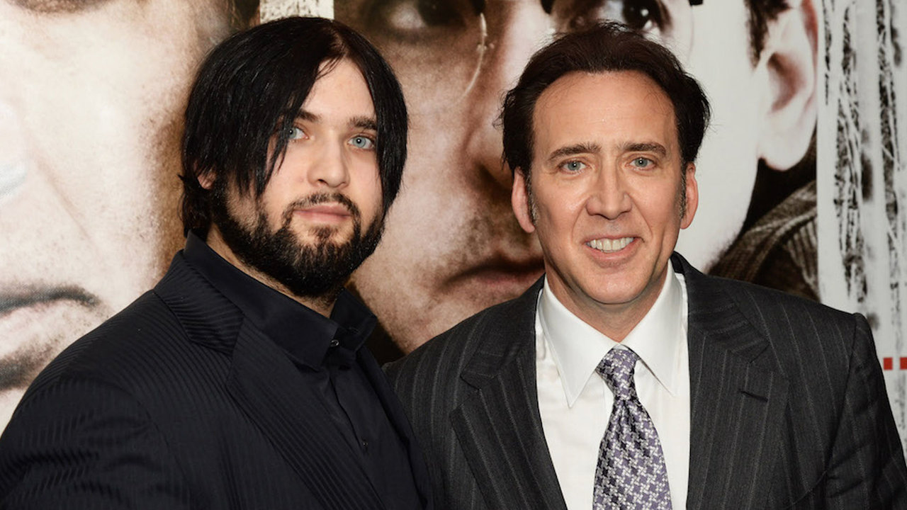 En imagen, Nicholas Cage y su hijo