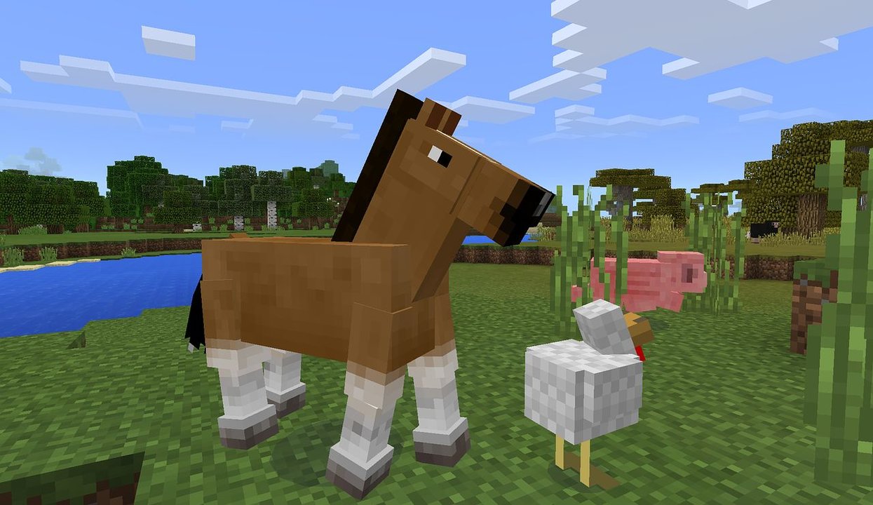 Minecraft, un juego en el que introducir novedades de una manera  sencilla