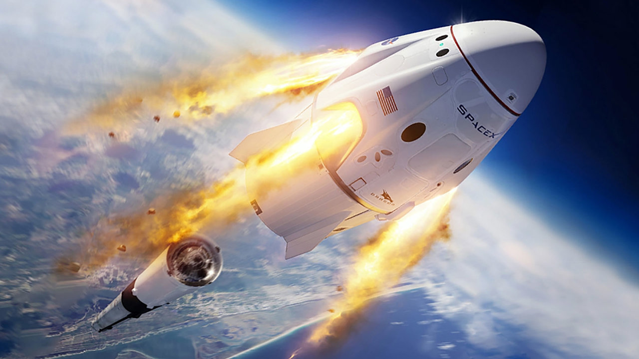 La empresa espacial de Elon Musk quiere investigar los polos desde el espacio || Imagen: SpaceX