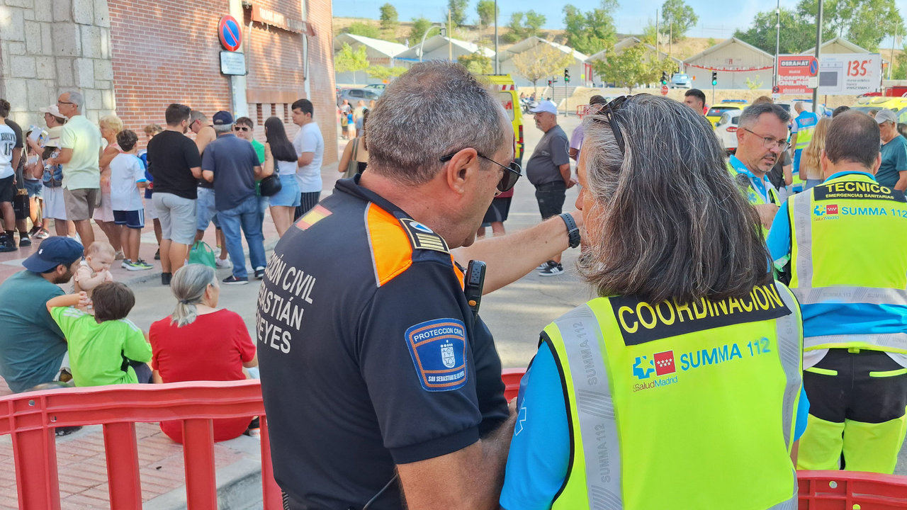 El SUMMA 112 ha atendido a 43 heridos en los ocho encierros de San Sebastián de los Reyes | Imagen: Comunidad de Madrid