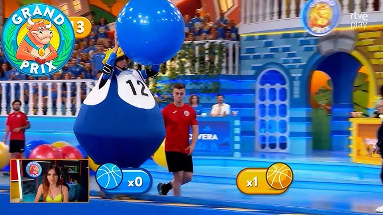 'Baloncesto en pañales', una de las grandes pruebas del Grand Prix 2024 | Imagen: RTVE