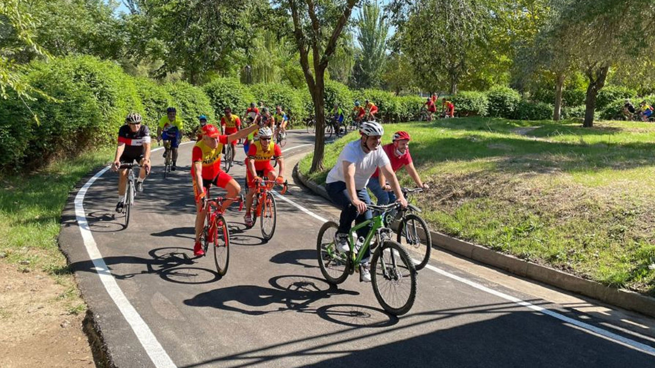 La bicicleta es uno de los vehículos más utilizados por los vecinos de Parla | Imagen: Ayuntamiento de Parla