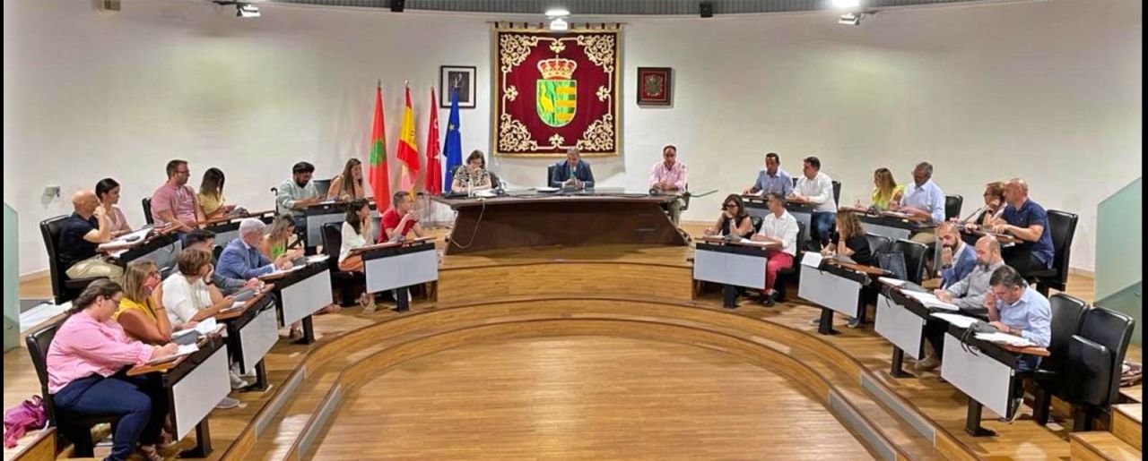 Salón de plenos del Ayto. de Parla