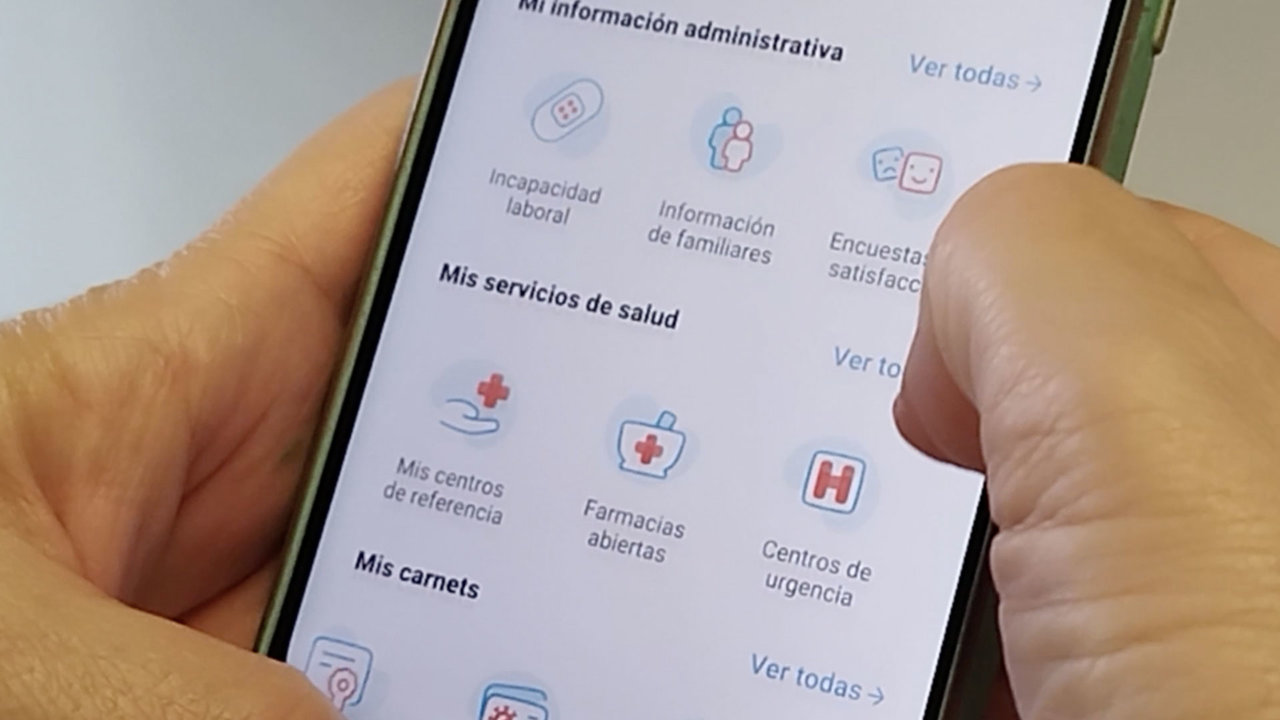 La Tarjeta Sanitaria Virtual incorporará un apartado para pedir cita durante la campaña de vacunación de la gripe | Imagen: Comunidad de Madrid