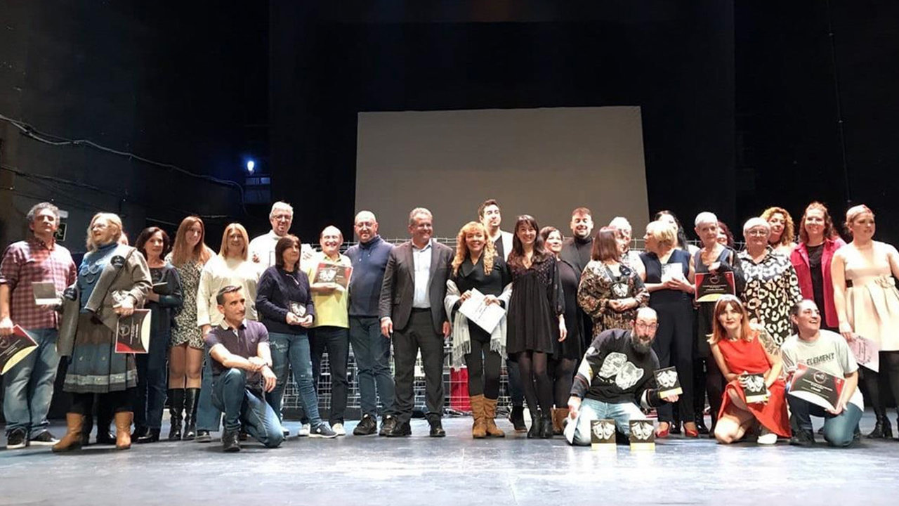 Entrega del premio de la XXVI Muestra Local de Teatro de Parla. | Imagen: Ayuntamiento de Parla