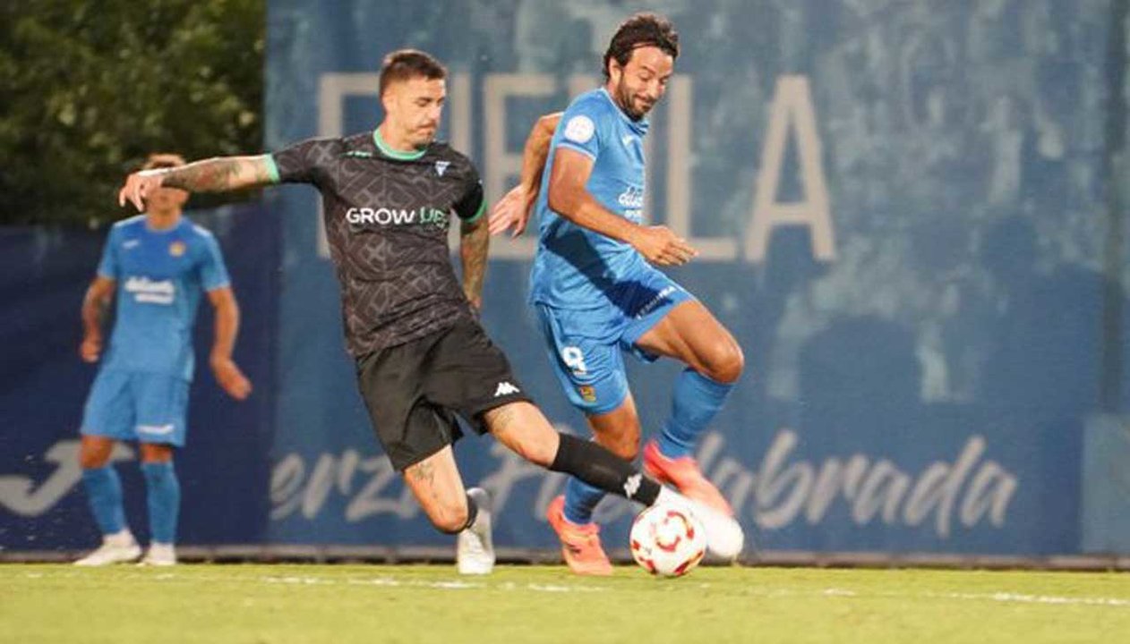 Imagen del partido, jugado este domingo | CF Fuenlabrada