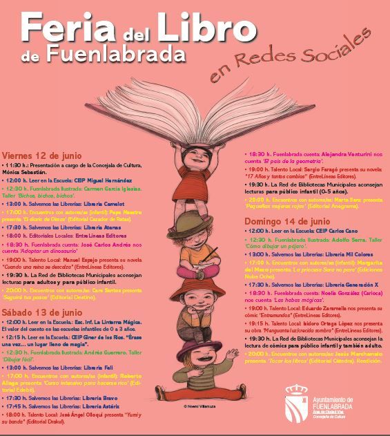 La Feria del Libro de Fuenlabrada se celebrará de manera virtual ...